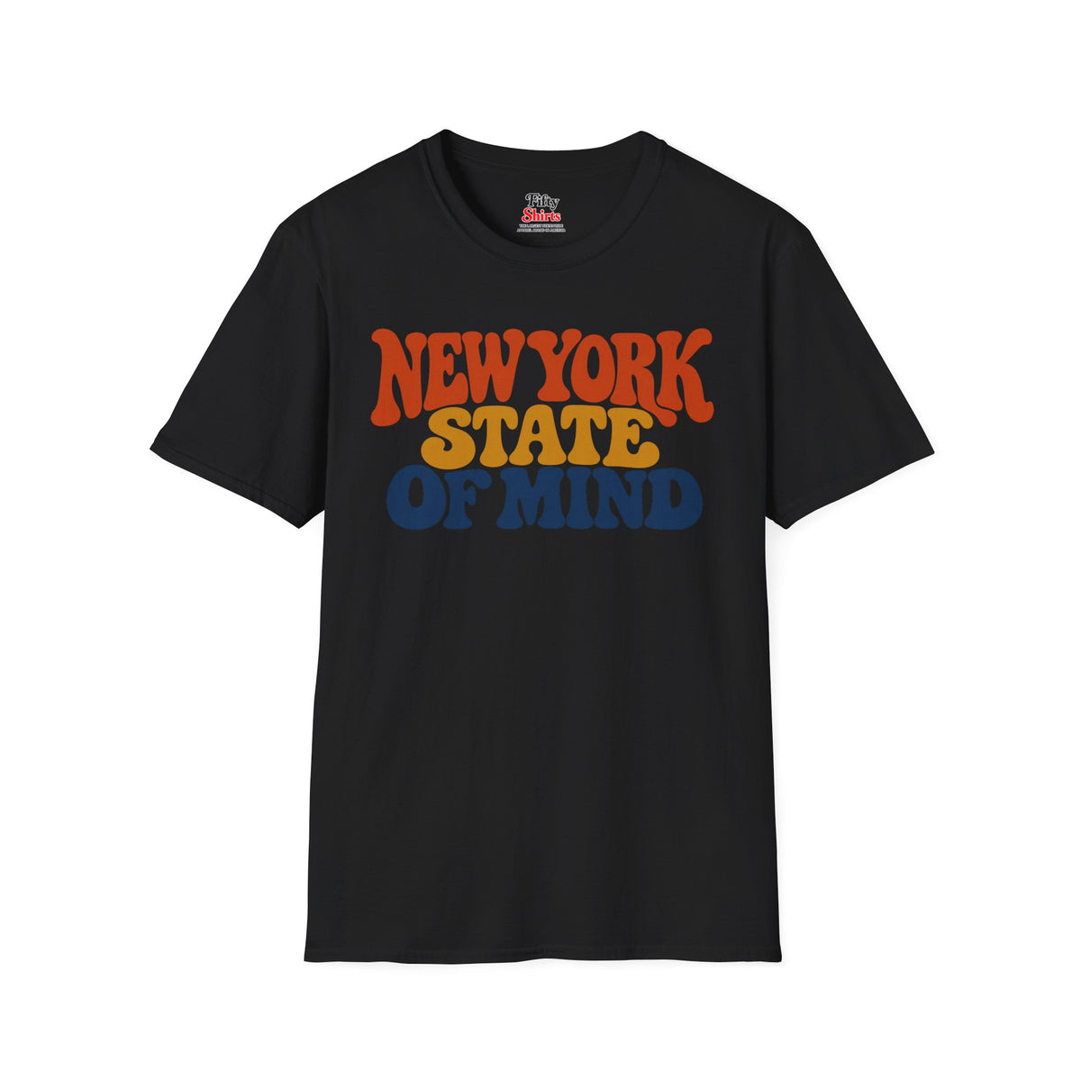 New York State Of Mind Unisex Softstyle T Shirt State Name Graphic Tee