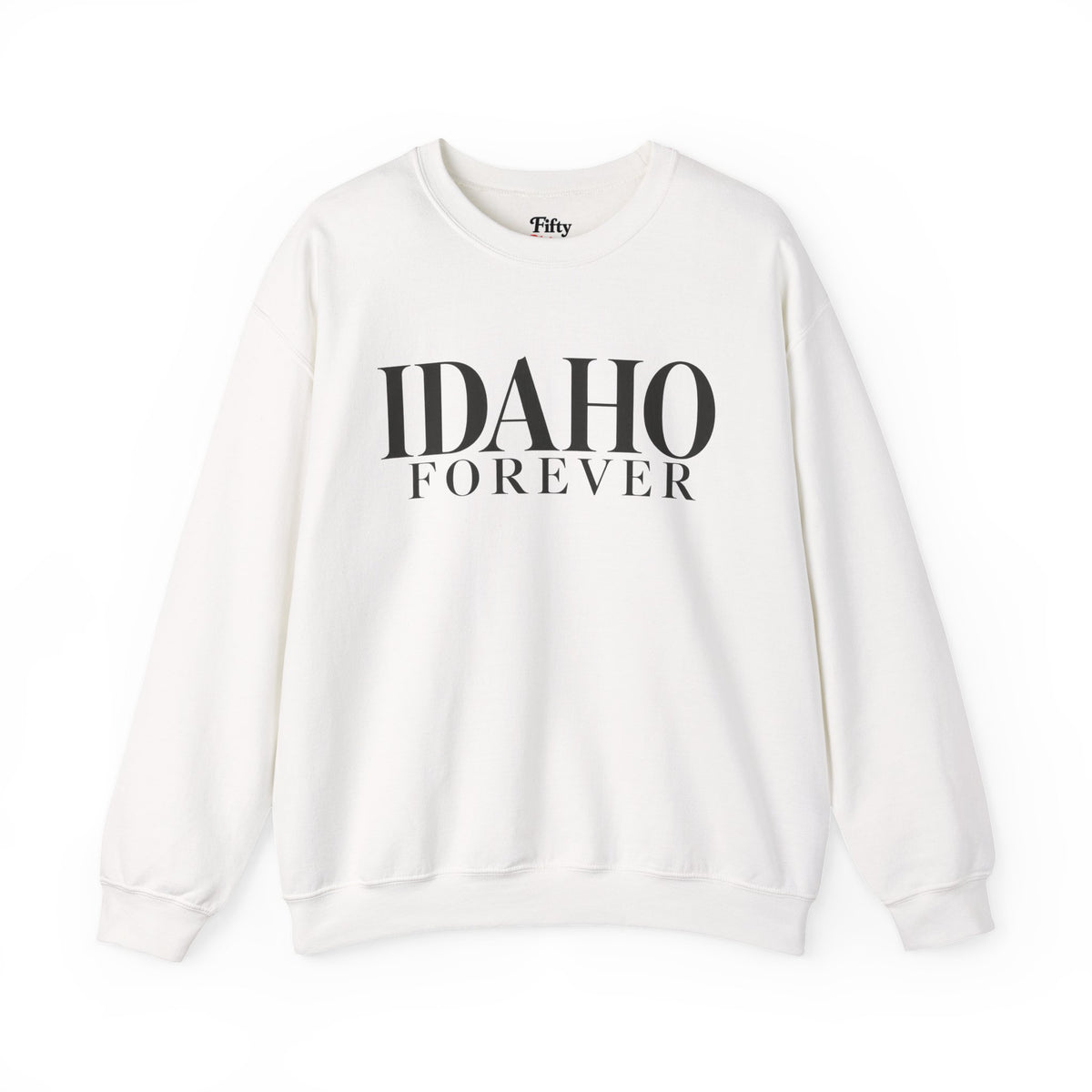 Idaho Forever Unisex Crewneck Sweatshirt State Name Graphic