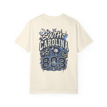 South Carolina 803 Unisex Comfort Color 1717 Streetwear Graphic Tee