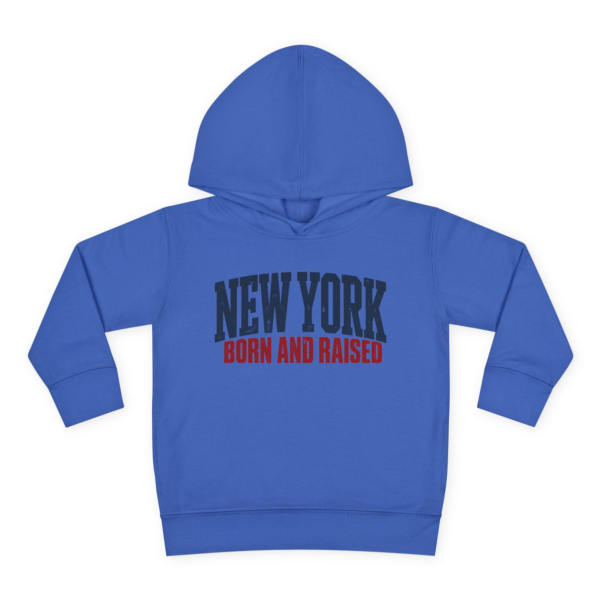 New York Born and Raised Premium Northeast Streetwear Unisex Toddler Pullover Fleece Hoodie Graphic