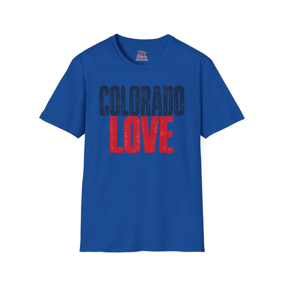 Colorado Love Unisex Softstyle T Shirt State Name Graphic Tee