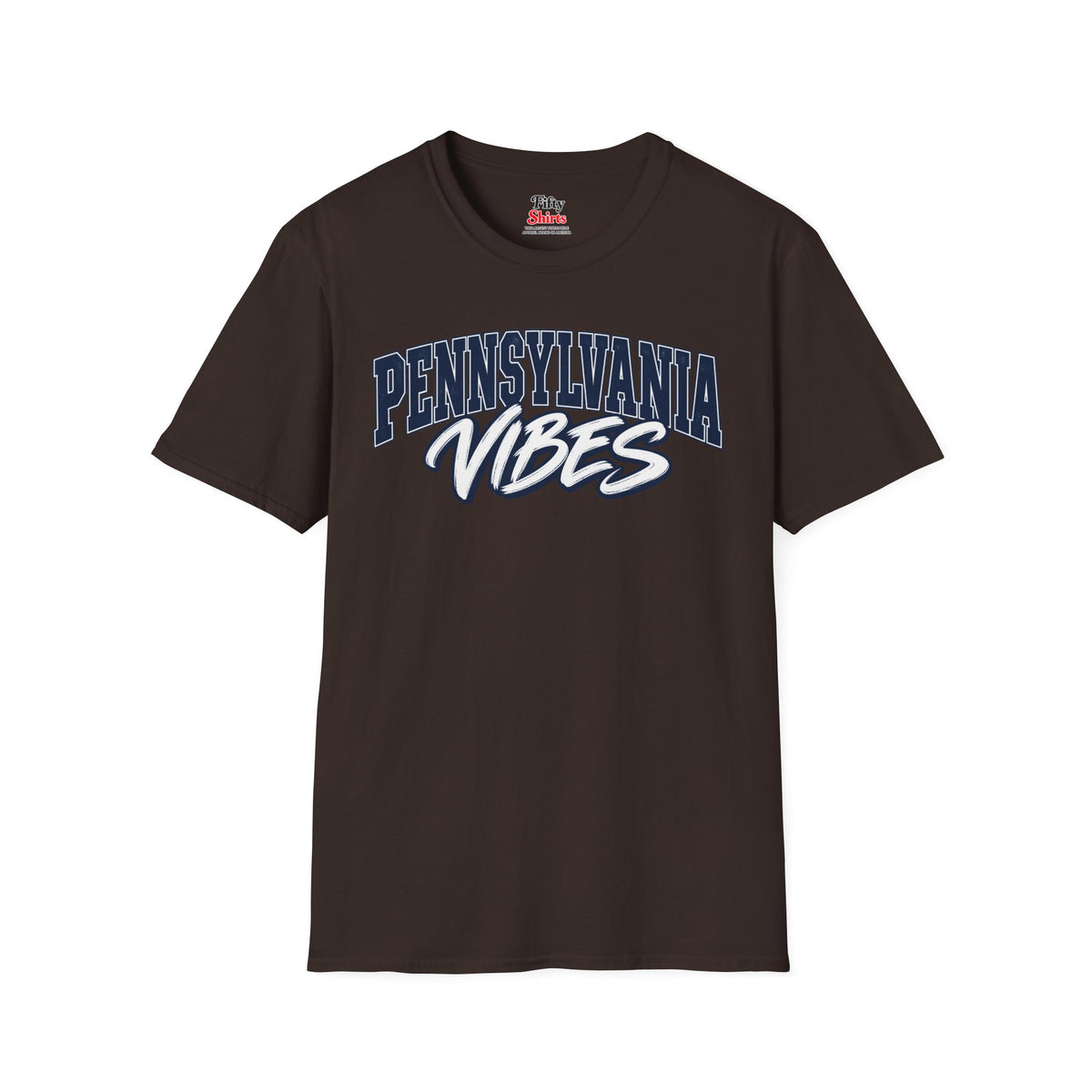 Pennsylvania Vibes Unisex Softstyle T Shirt State Name Graphic Tee