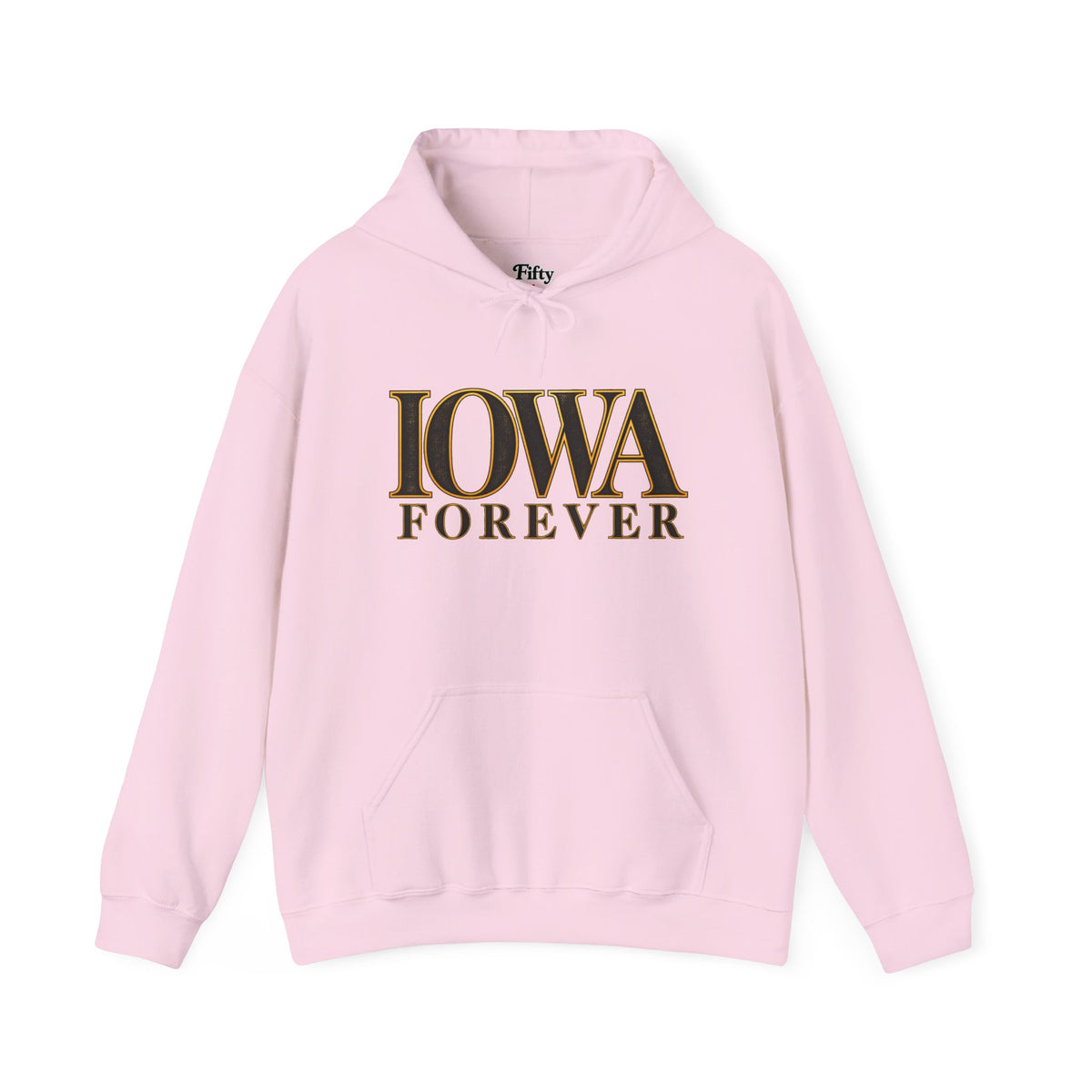 Iowa Forever Unisex Hoodie State Name Graphic