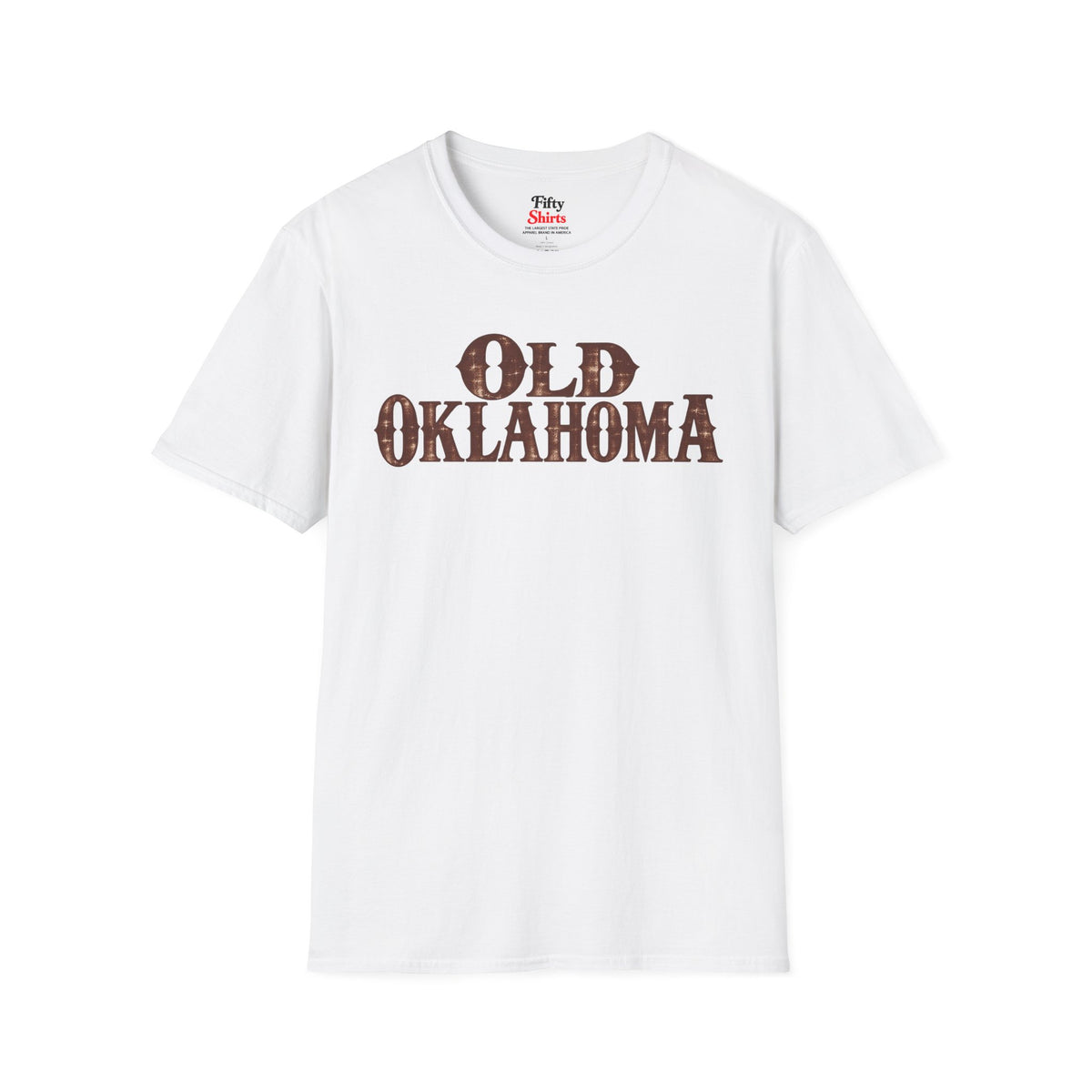 Old Oklahoma Unisex Softstyle T Shirt State Name Graphic Tee