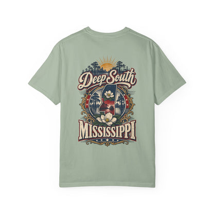 Deep South Mississippi Unisex Comfort Color 1717 Streetwear Graphic Tee