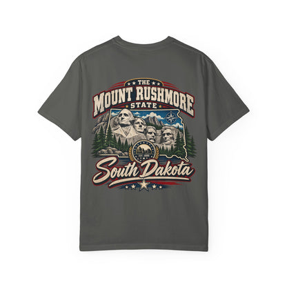South Dakota Mount Rushmore State Unisex Comfort Color 1717 Streetwear Graphic Tee