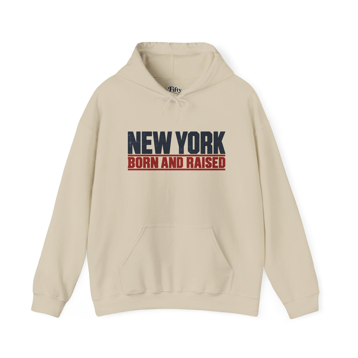 New York Born and Raised Workwear Unisex Hoodie Graphic