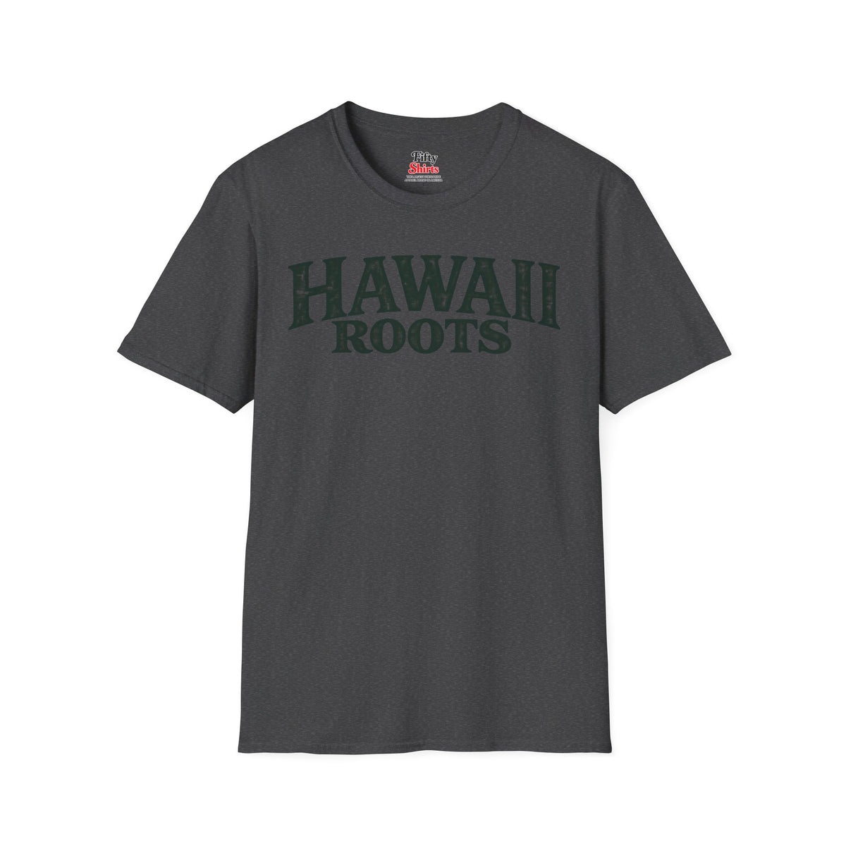 Hawaii Roots Unisex Softstyle T Shirt State Name Graphic Tee