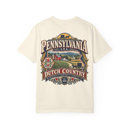 Pennsylvania Dutch Country Unisex Comfort Color 1717 Streetwear Graphic Tee