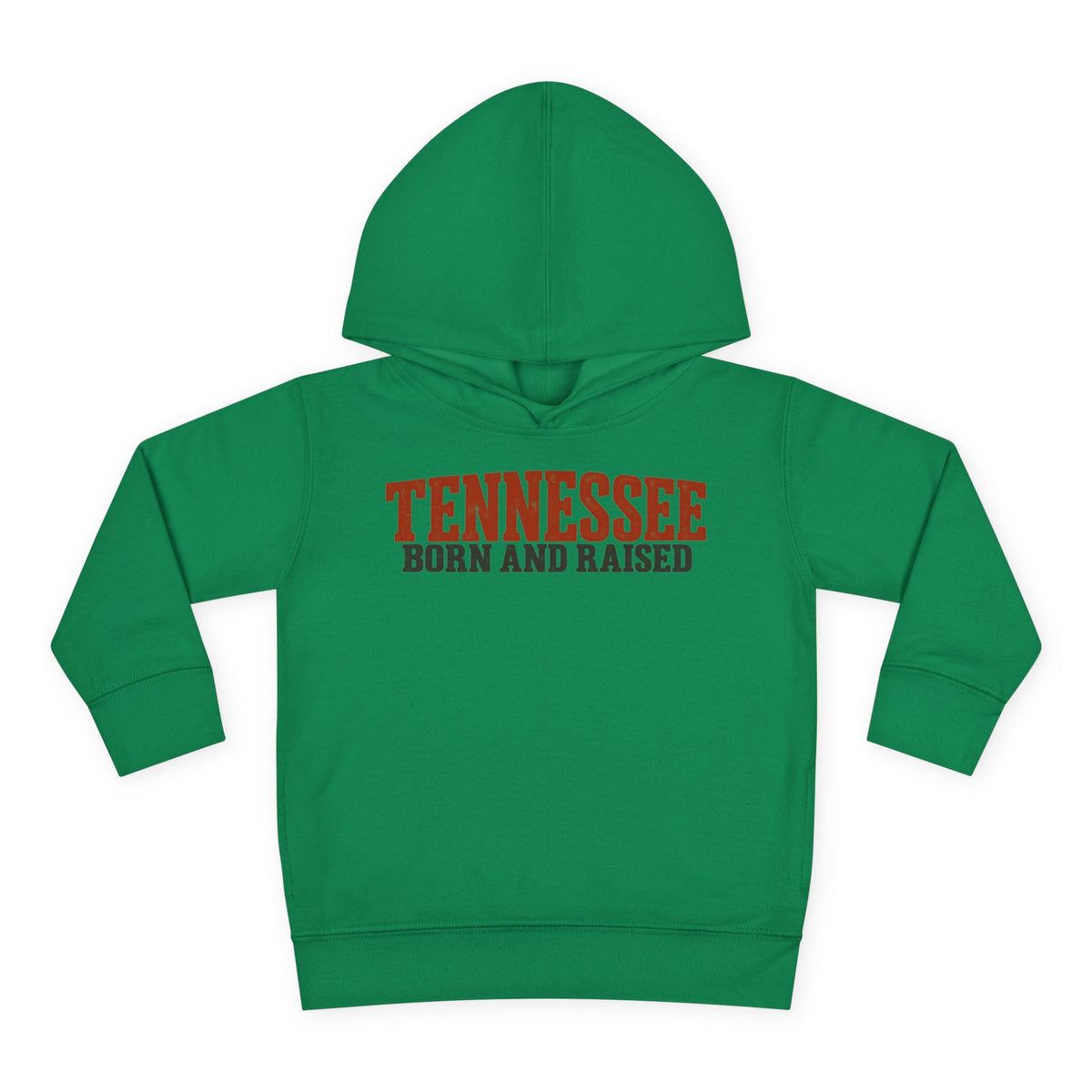 Tennessee Born and Raised Vintage Country Style Unisex Toddler Pullover Fleece Hoodie