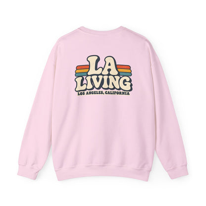 LA Living Los Angeles Unisex Crewneck Sweatshirt Graphic