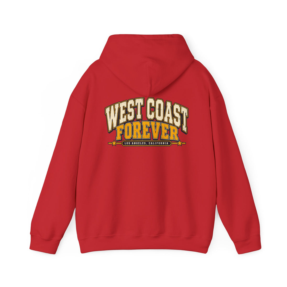 West Coast Forever Los Angeles Unisex Hoodie Graphic