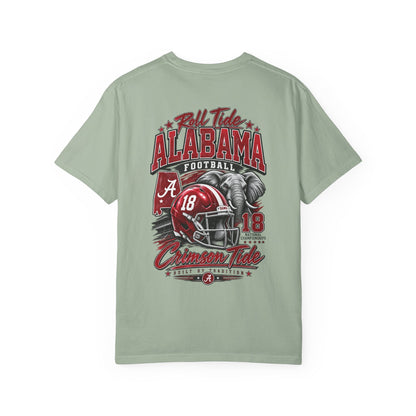 Alabama Football Culture Unisex Comfort Color 1717 Streetwear Graphic Tee