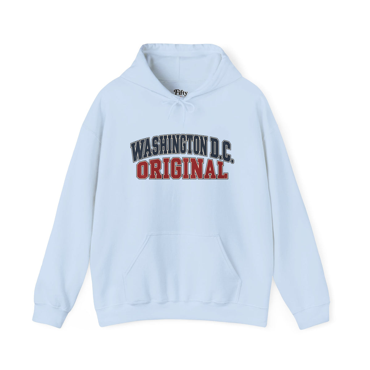 Washington DC Original Unisex Hoodie State Name Graphic