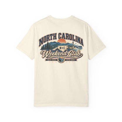 North Carolina Weekend Club Unisex Comfort Color 1717 Streetwear Graphic Tee