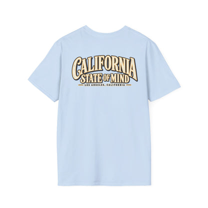 California State of Mind Los Angeles Unisex Softstyle Graphic Tee