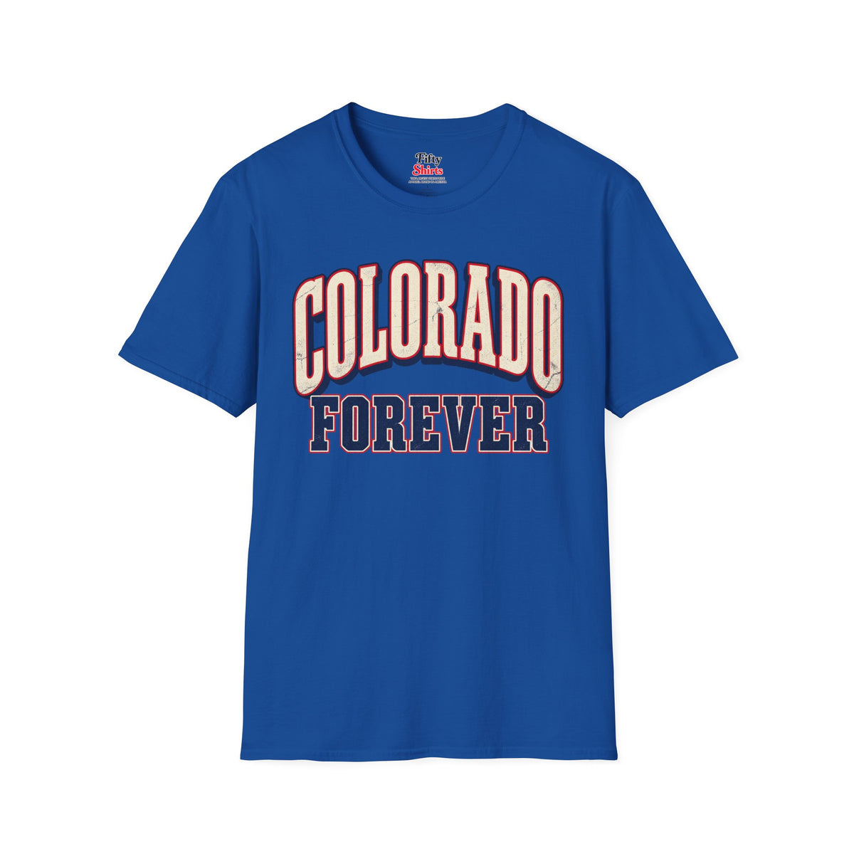 Colorado Forever Unisex Softstyle T Shirt State Name Graphic Tee
