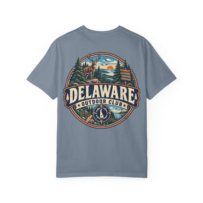 Delaware Outdoor Club  Unisex Comfort Color 1717 Streetwear Graphic Tee
