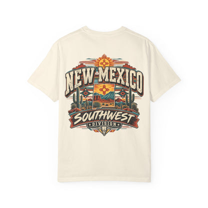 New Mexico Rodeo Club Unisex Comfort Color 1717 Streetwear Graphic Tee