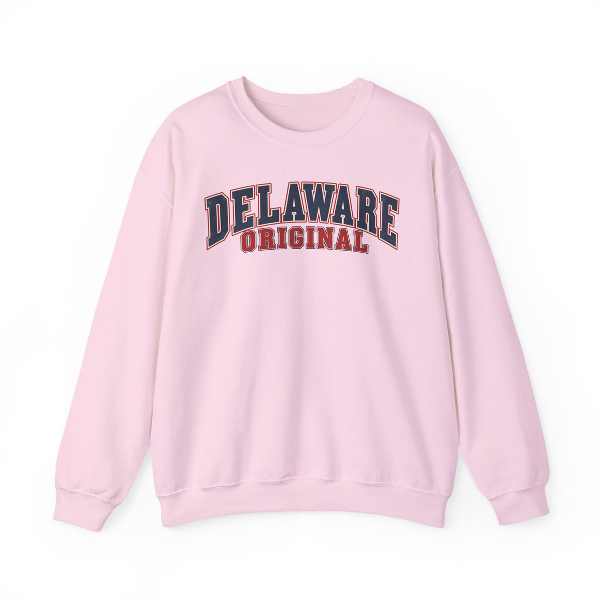 Delaware Original Unisex Crewneck Sweatshirt State Name Graphic