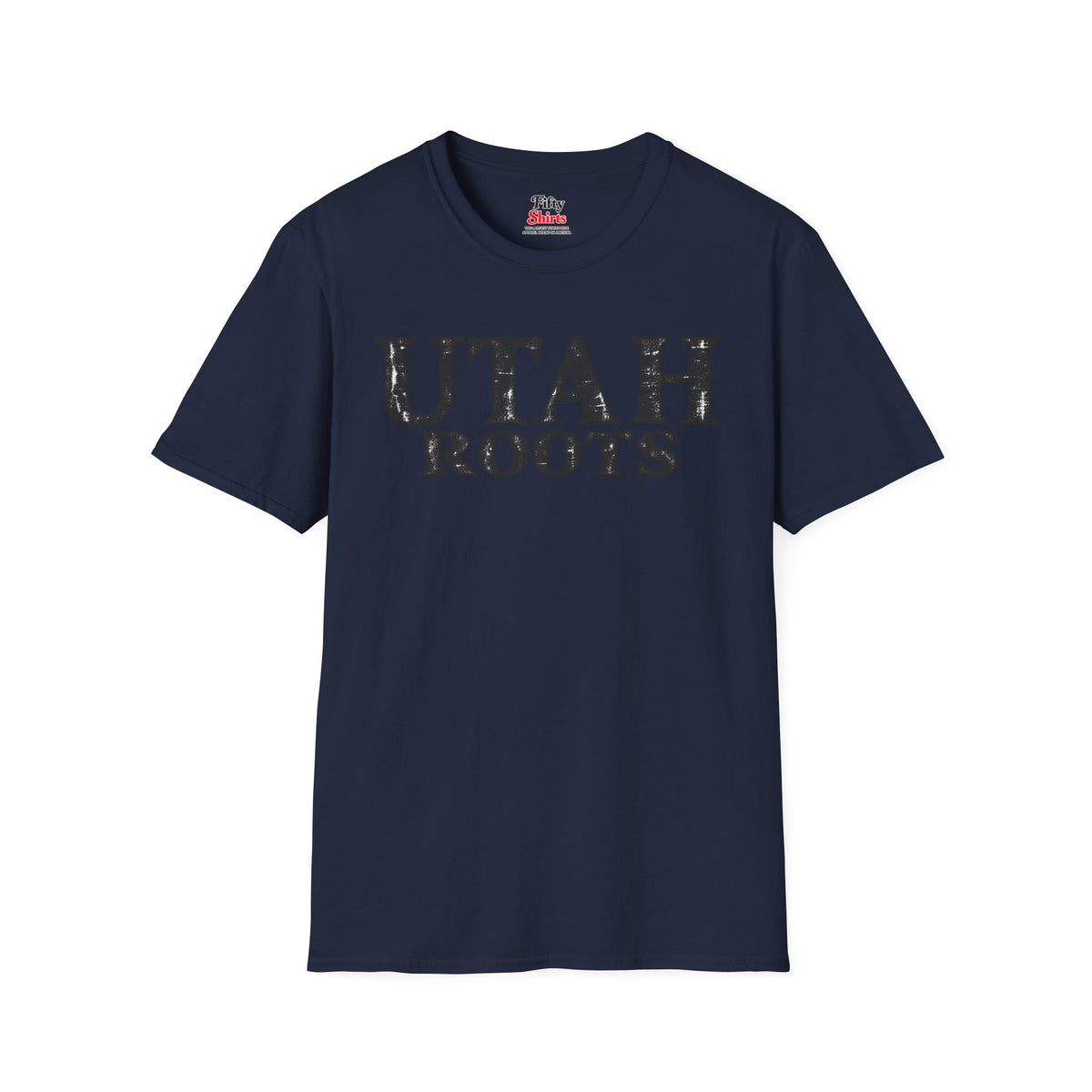 Utah Roots Unisex Softstyle T Shirt State Name Graphic Tee
