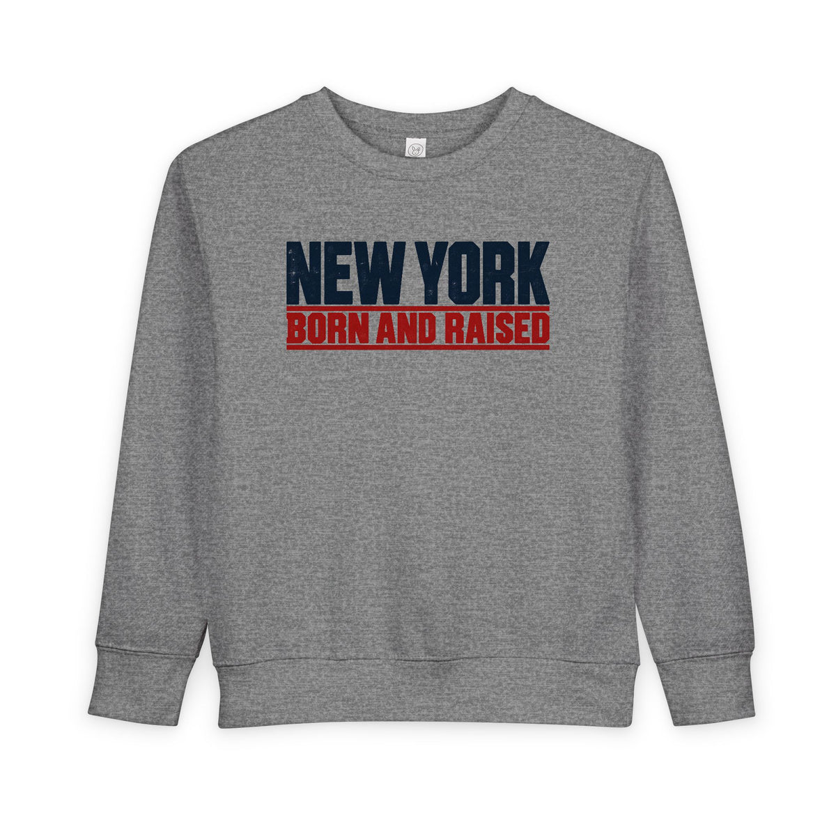 New York Born and Raised Workwear Unisex Toddler Sweatshirt Graphic