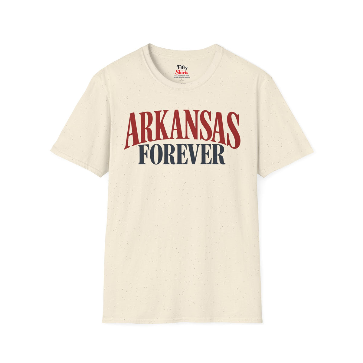 Arkansas Forever Unisex Softstyle T Shirt State Name Graphic Tee
