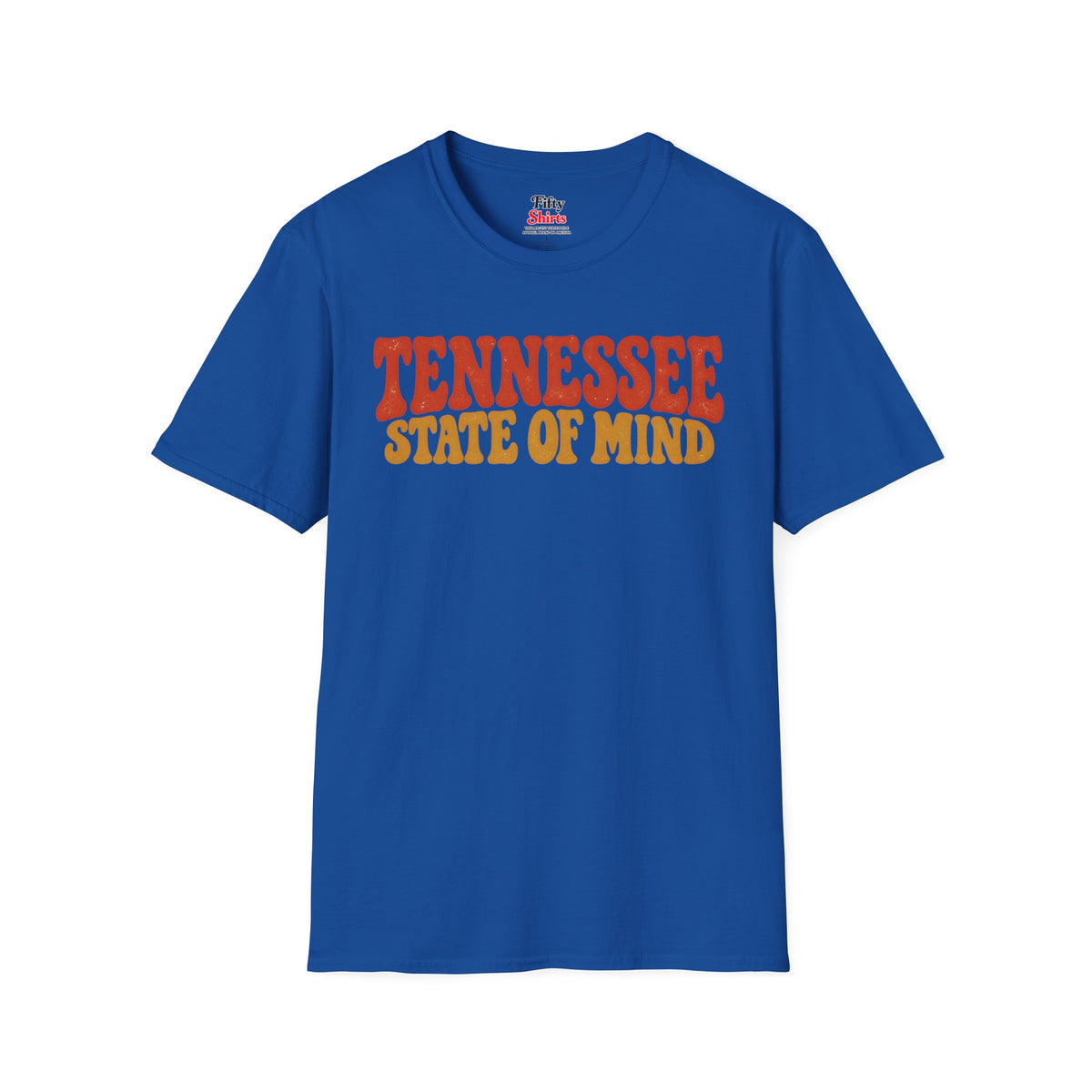 Tennessee State Of Mind Unisex Softstyle T Shirt State Name Graphic Tee