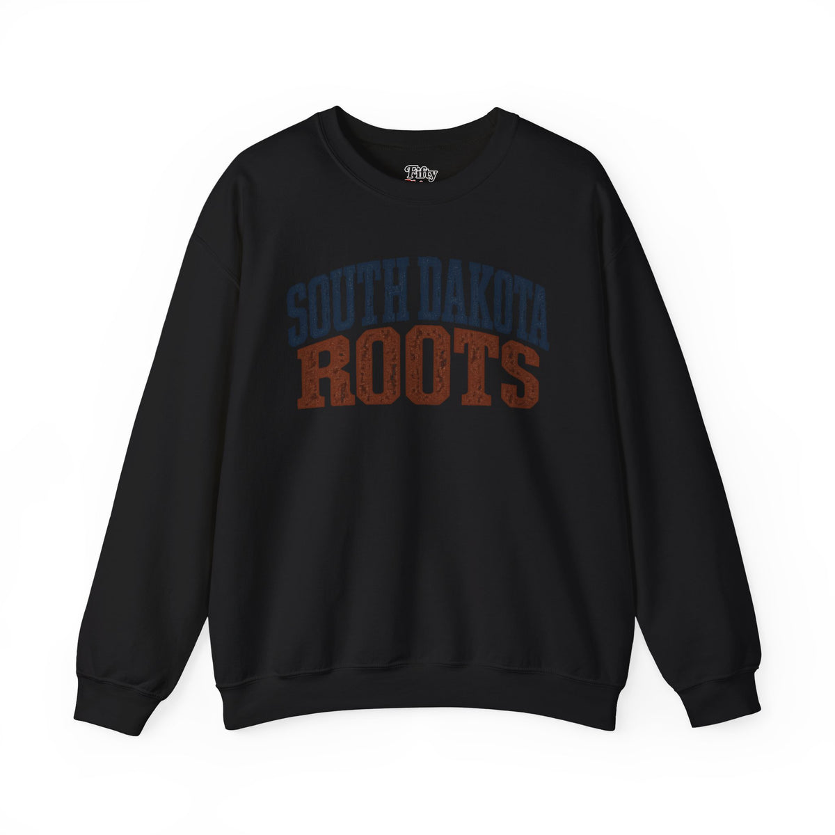 South Dakota Roots Unisex Crewneck Sweatshirt State Name Graphic