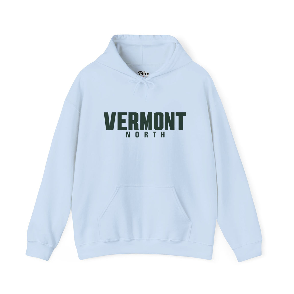Vermont North Unisex Hoodie State Name Graphic