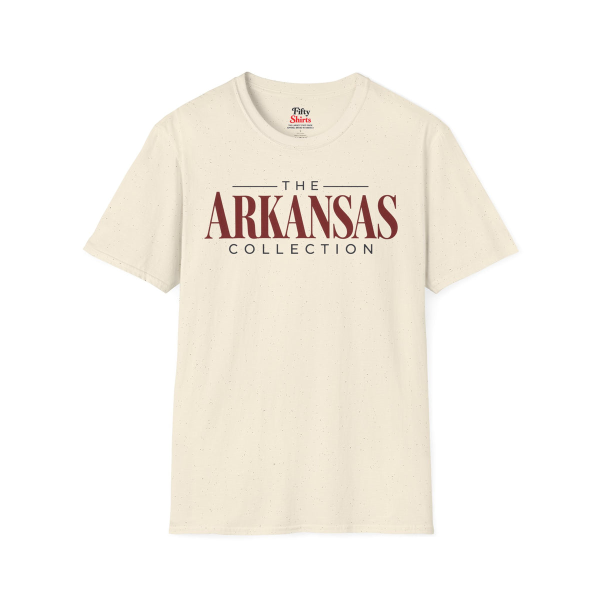 The Arkansas Collection Unisex Softstyle T Shirt State Name Graphic Tee