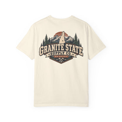 New Hampshire Granite State Supply Co Unisex Comfort Color 1717 Streetwear Graphic Tee