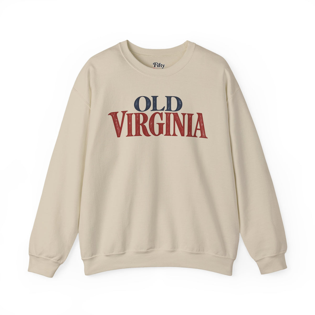 Old Viginia Unisex Crewneck Sweatshirt State Name Graphic