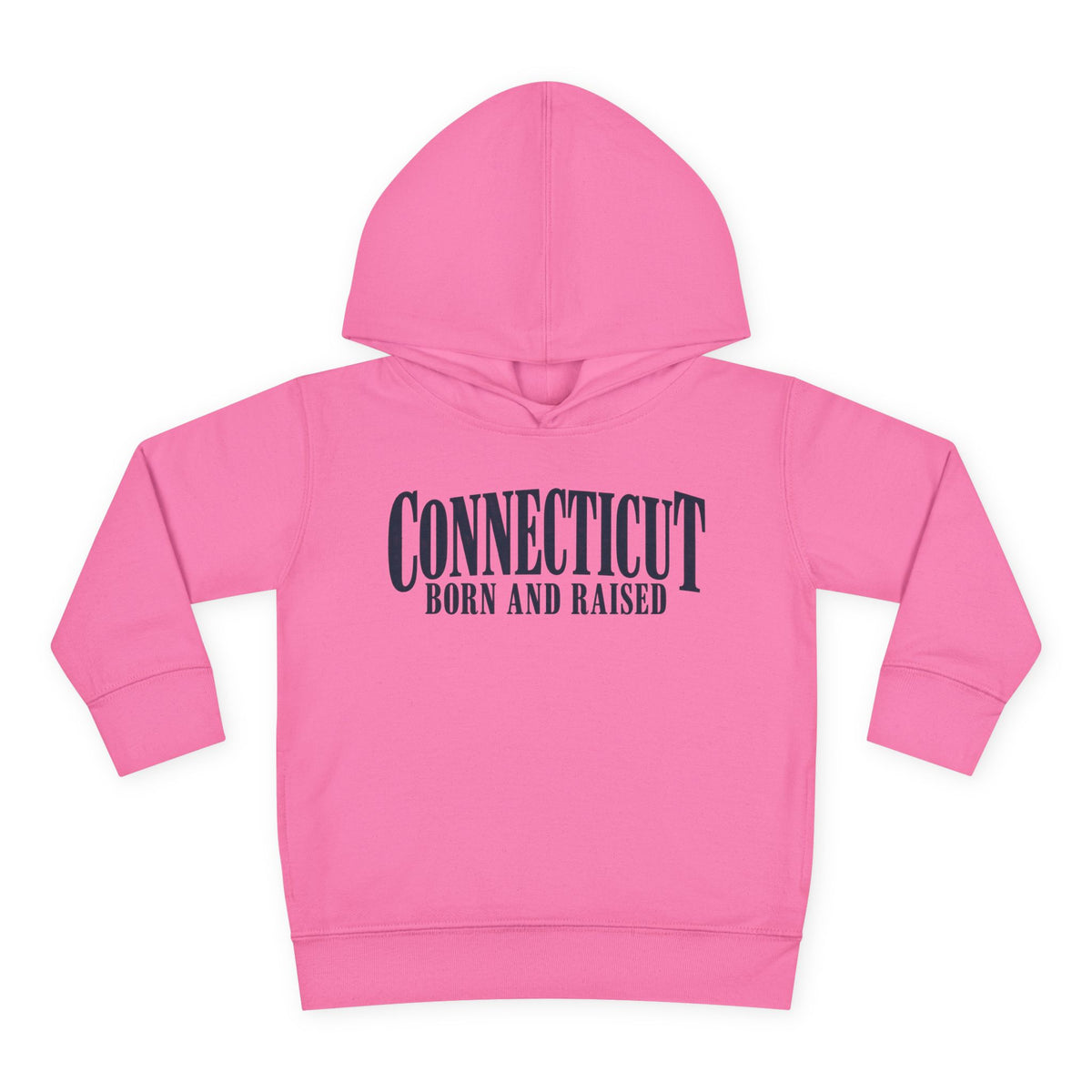 Connecticut Born and Raised Luxury Heritage Unisex Toddler Pullover Fleece Hoodie