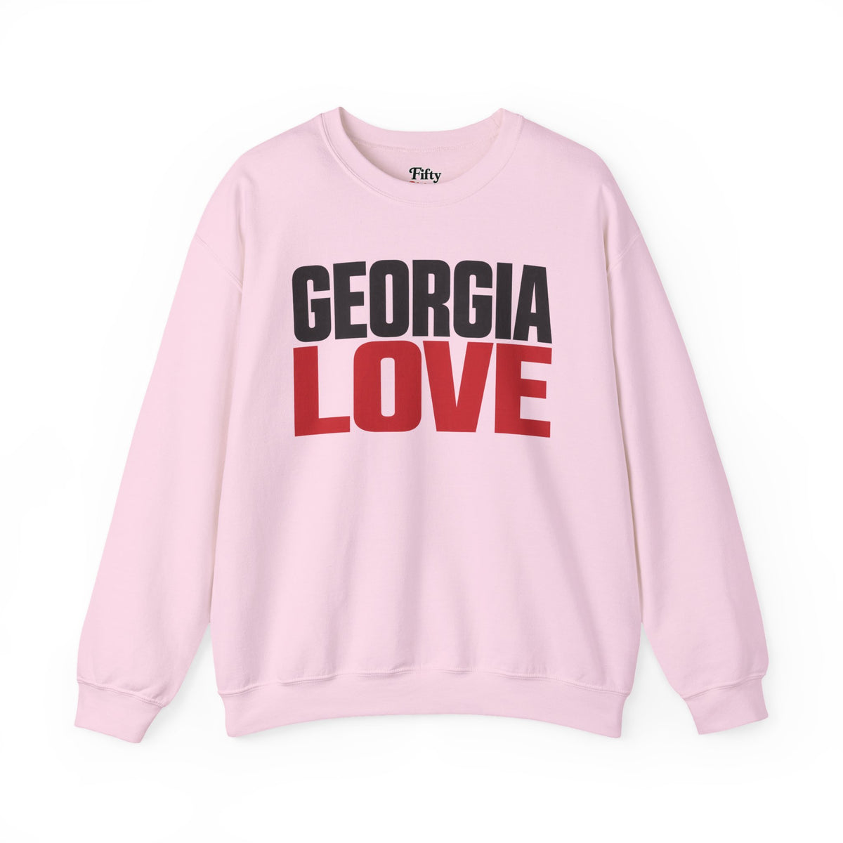 Georgia Love Unisex Crewneck Sweatshirt State Name Graphic