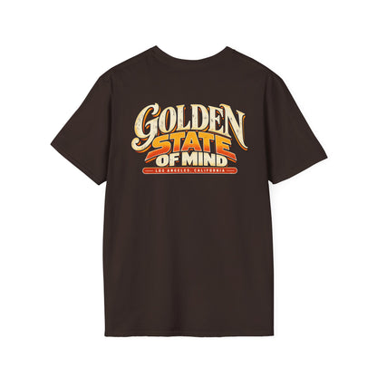 Golden State Of Mind Los Angeles Unisex Softstyle Graphic Tee