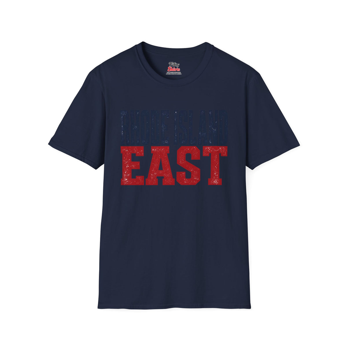 Rhode Island East Unisex Softstyle T Shirt State Name Graphic Tee