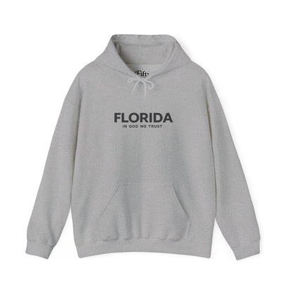 Florida All State In God We Trust Unisex Hooded Sweatshirt