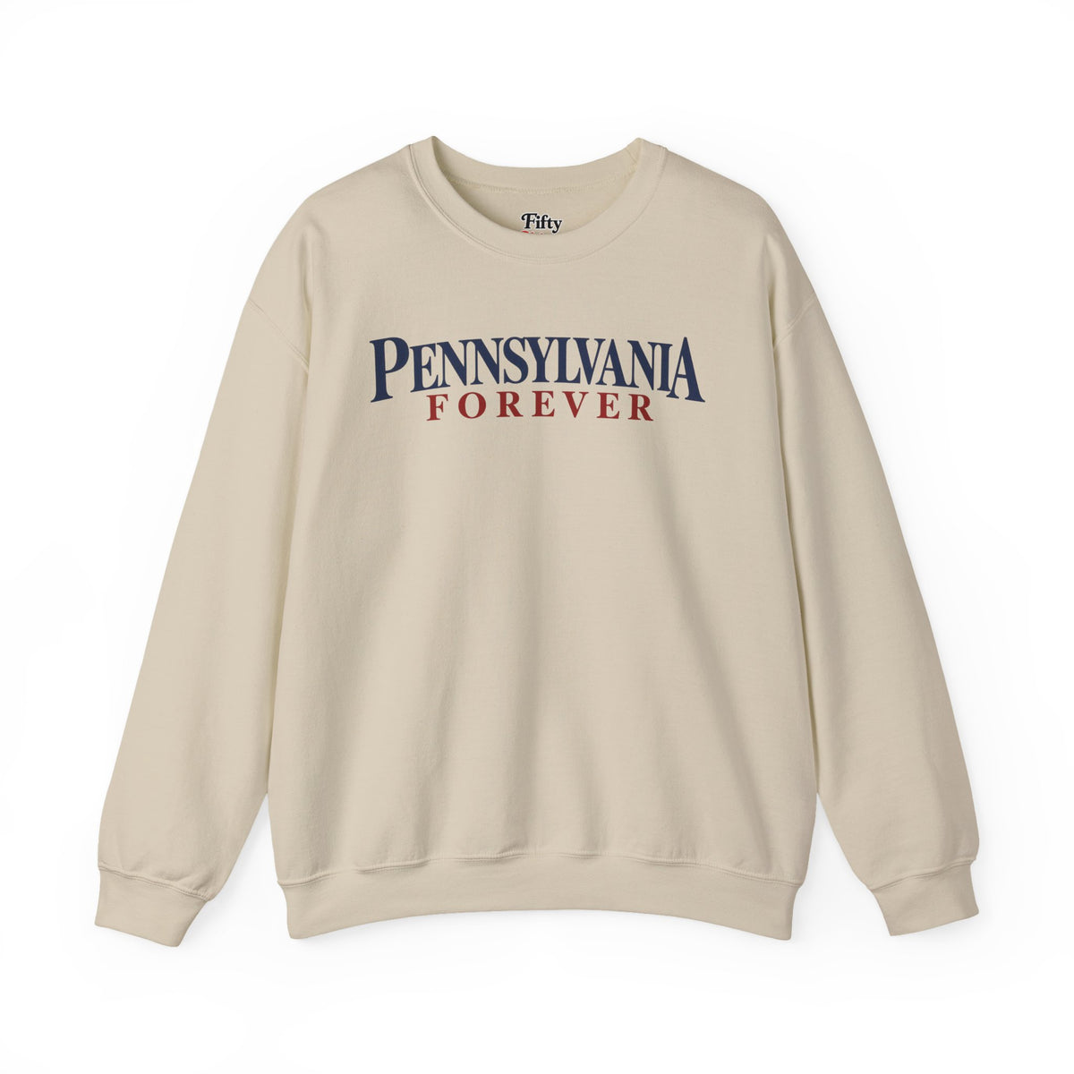Pennsylvania Forever Unisex Crewneck Sweatshirt State Name Graphic