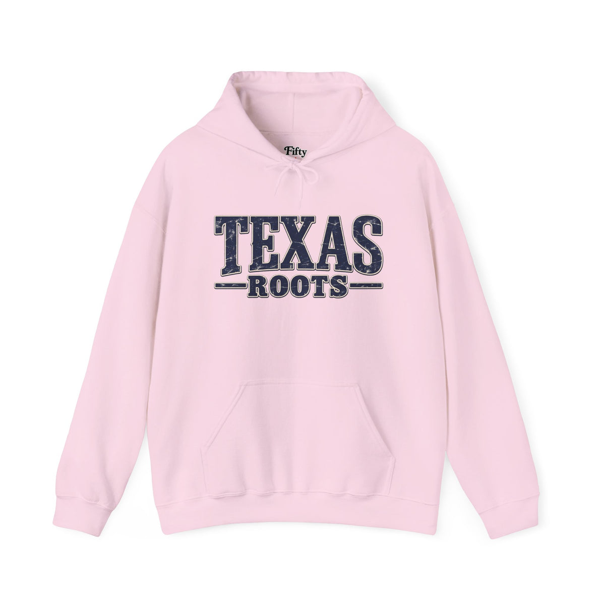 Texas Roots Unisex Hoodie State Name Graphic