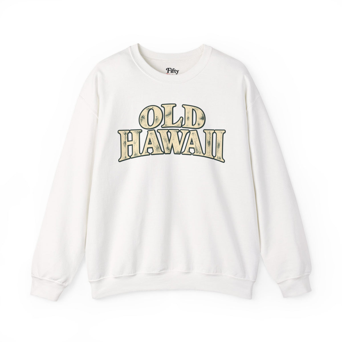 Old Hawaii Unisex Crewneck Sweatshirt State Name Graphic