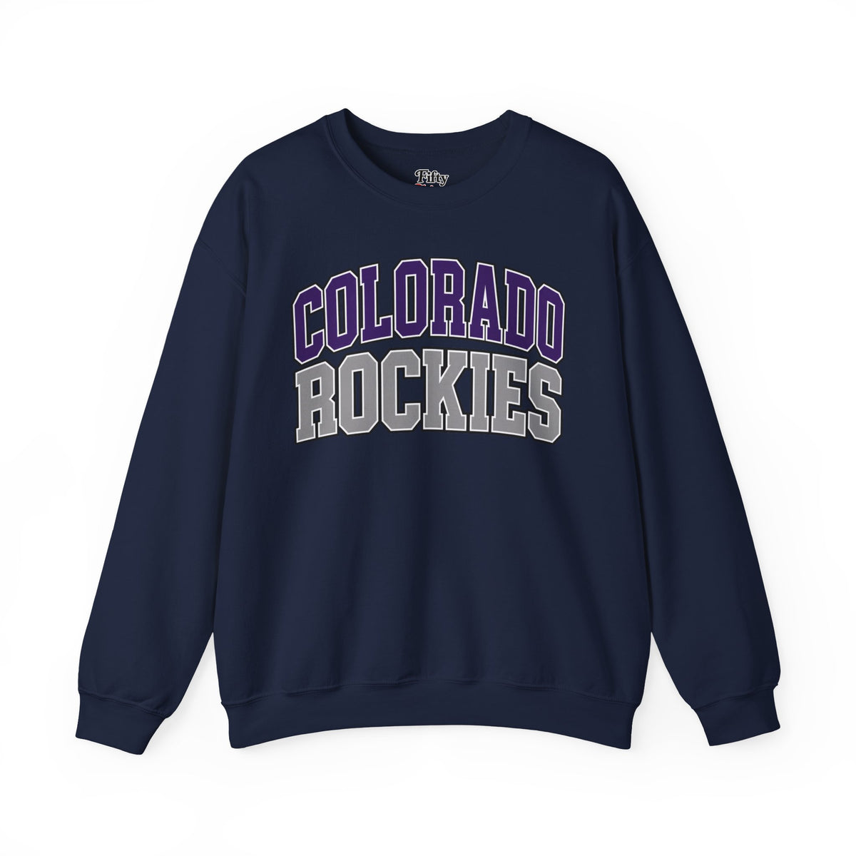 Colorado Rockies Unisex Crewneck Sweatshirt State Name Graphic