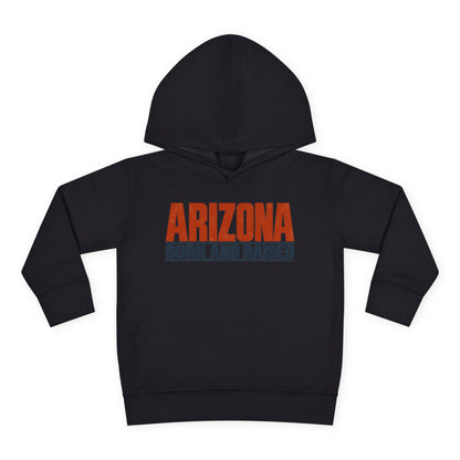 Arizona Born and Raised Modern Streetwear Unisex Toddler Pullover Fleece Hoodie
