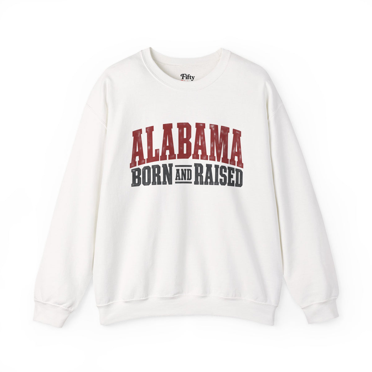 Alabama Born and Raised Rugged Workwear Unisex Sweatshirt Graphic