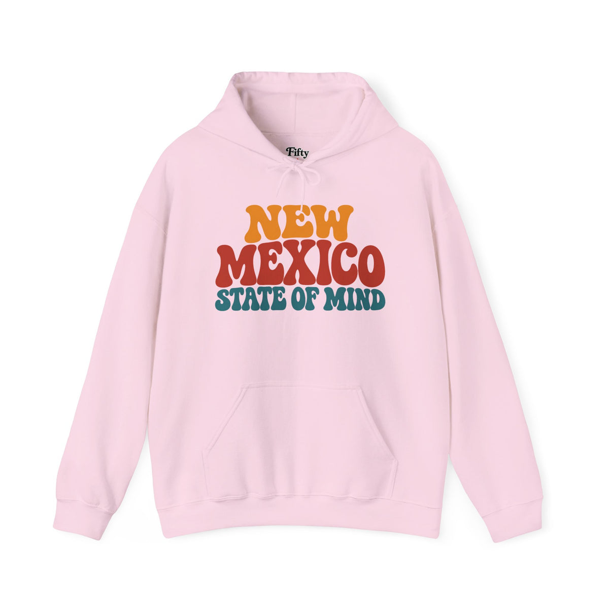 New Mexico State Of Mind Unisex Hoodie State Name Graphic