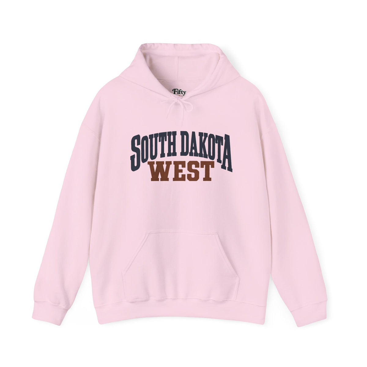 South Dakota West Unisex Hoodie State Name Graphic