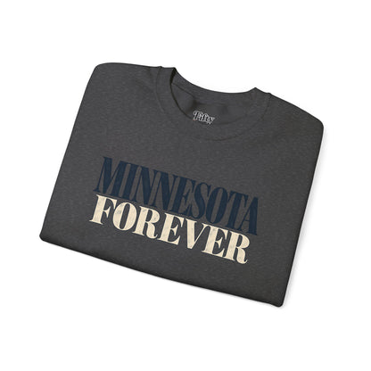 Minnesota Forever Unisex Crewneck Sweatshirt State Name Graphic