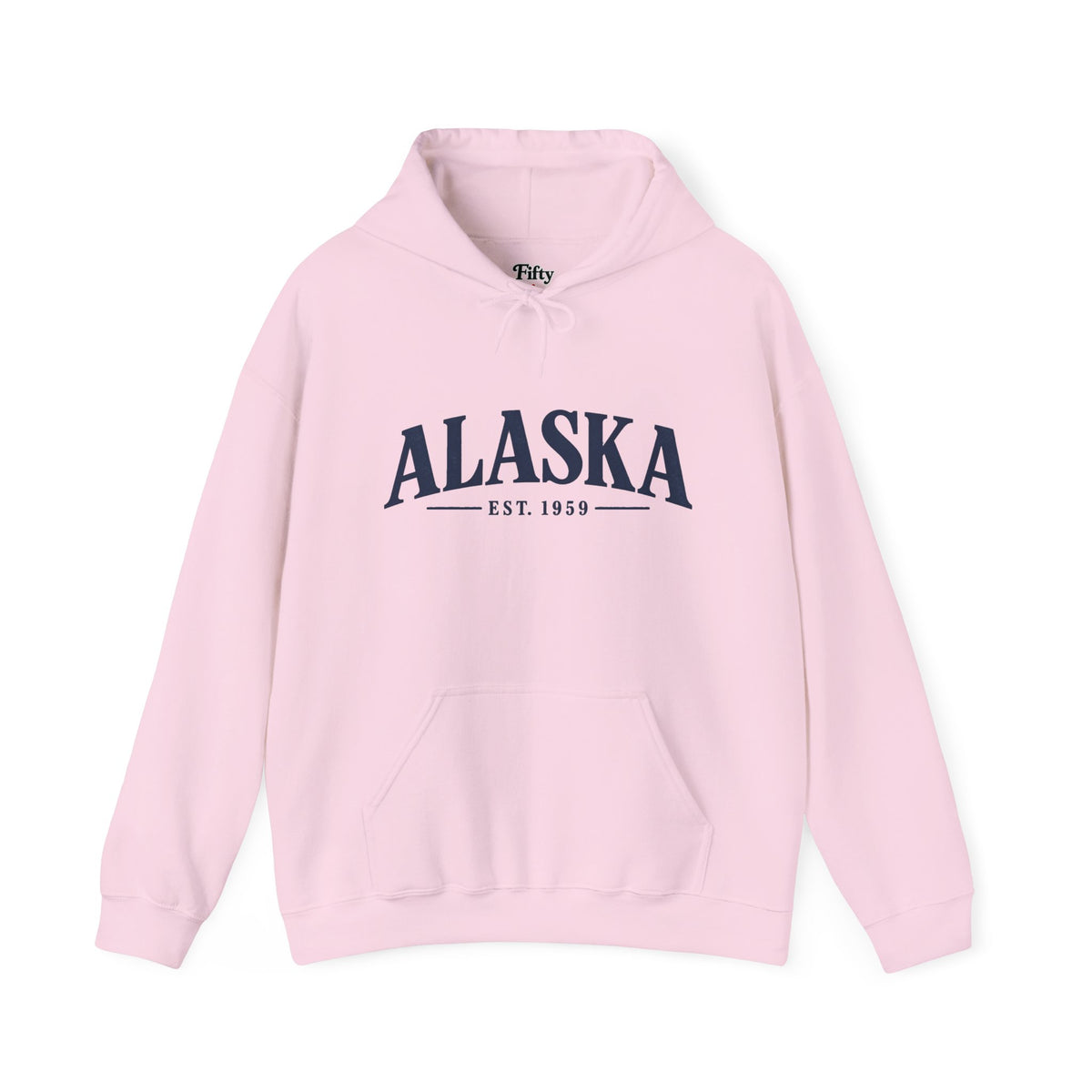 Alaska Est 1959 Unisex Hoodie State Name Graphic