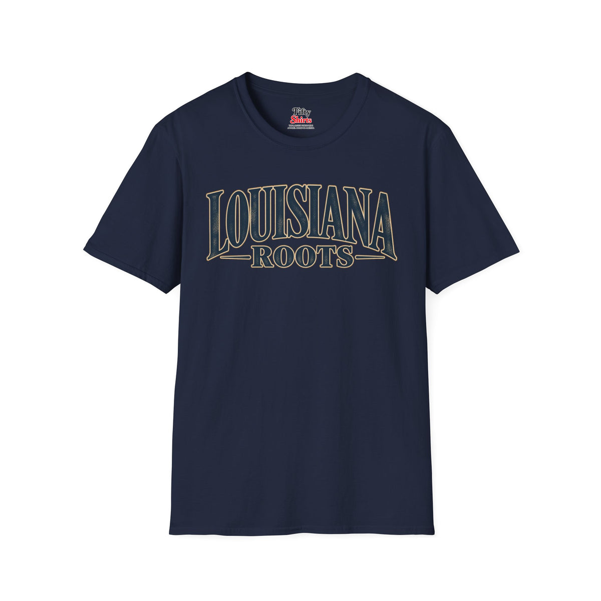 Louisiana Roots Unisex Softstyle T Shirt State Name Graphic Tee