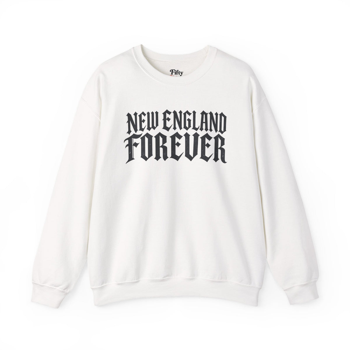 Massachusetts New England Forever Unisex Crewneck Sweatshirt State Name Graphic